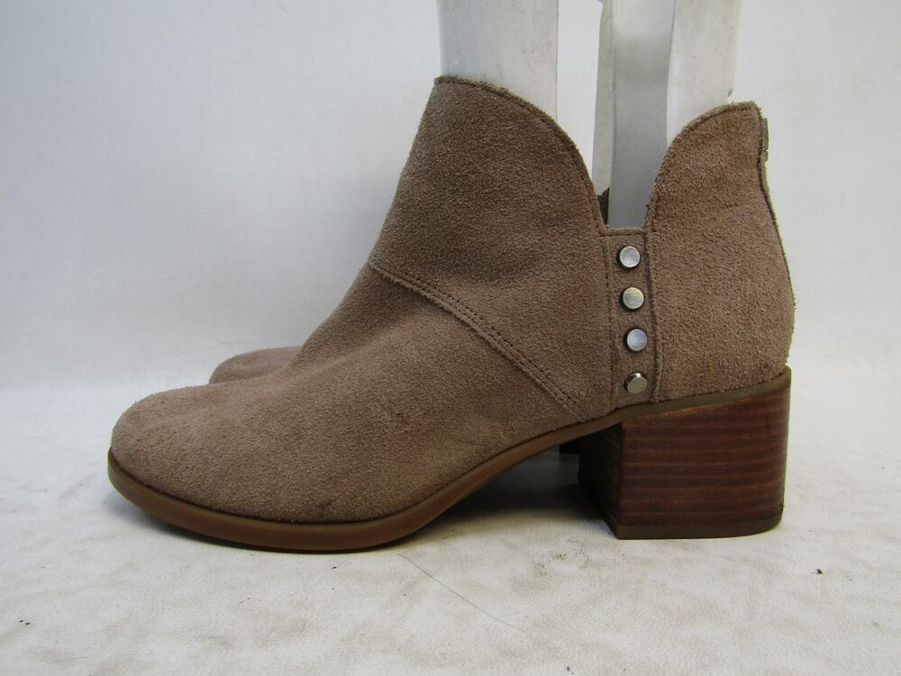 Koolaburra by UGG Womens Sz 7 M Brown Suede Zip Ankle Boots Bootie